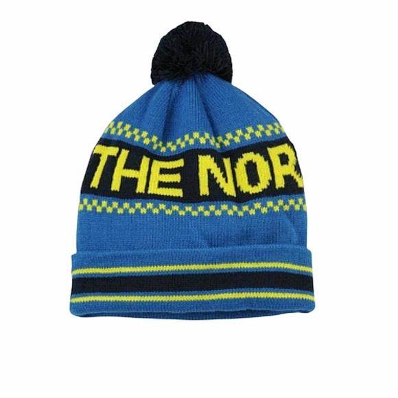 The North Face Other - The North Face winter hat with pom-pom